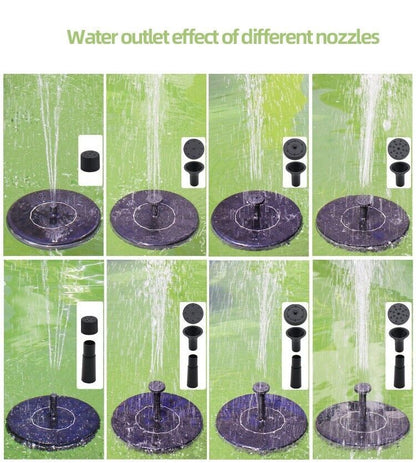 Solar Water Fountain