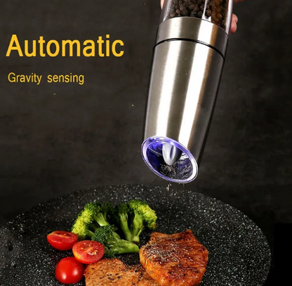 Electric Gravity Salt & Pepper Grinder
