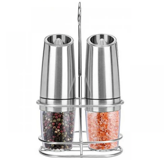 Electric Gravity Salt & Pepper Grinder