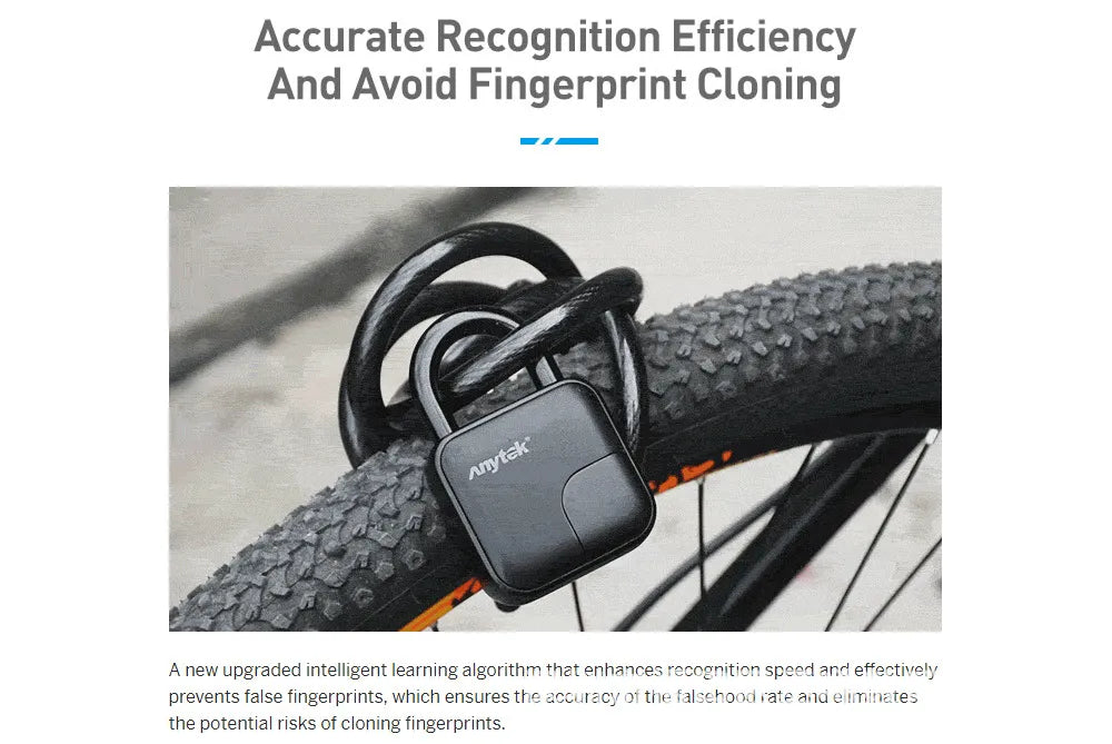 Smart Lock Waterproof L3 Fingerprint Padlock