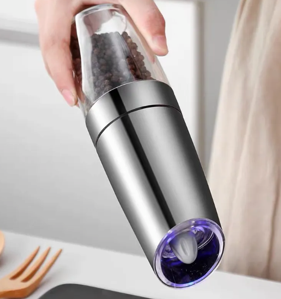 Electric Gravity Salt & Pepper Grinder