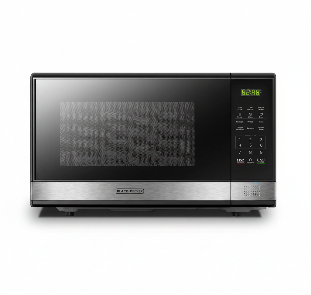 BLACK+DECKER Digital Microwave - square