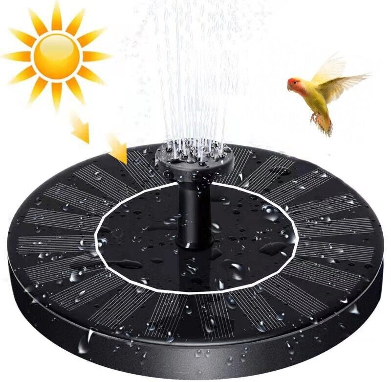 Solar Water Fountain