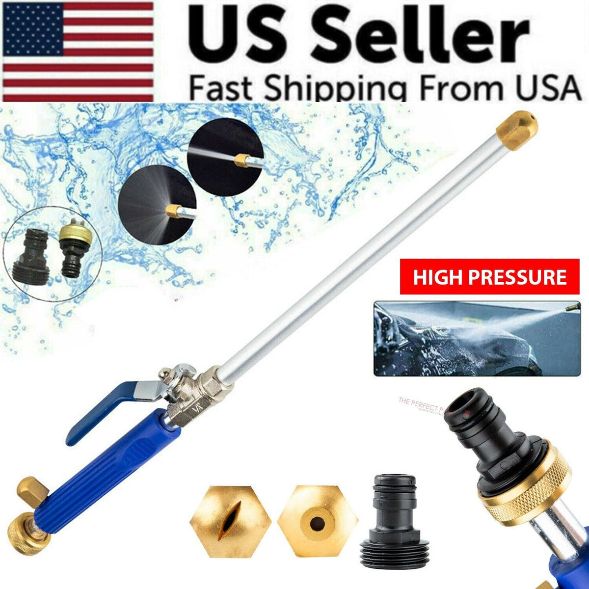 Retractable Garden Hose with Spray Nozzle